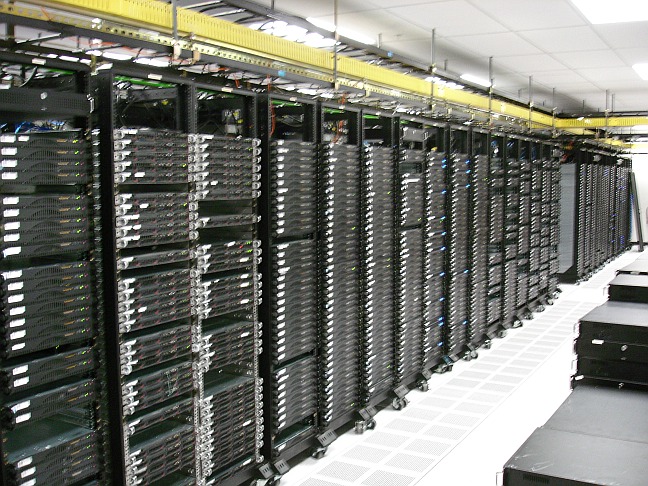 First dedicated server row