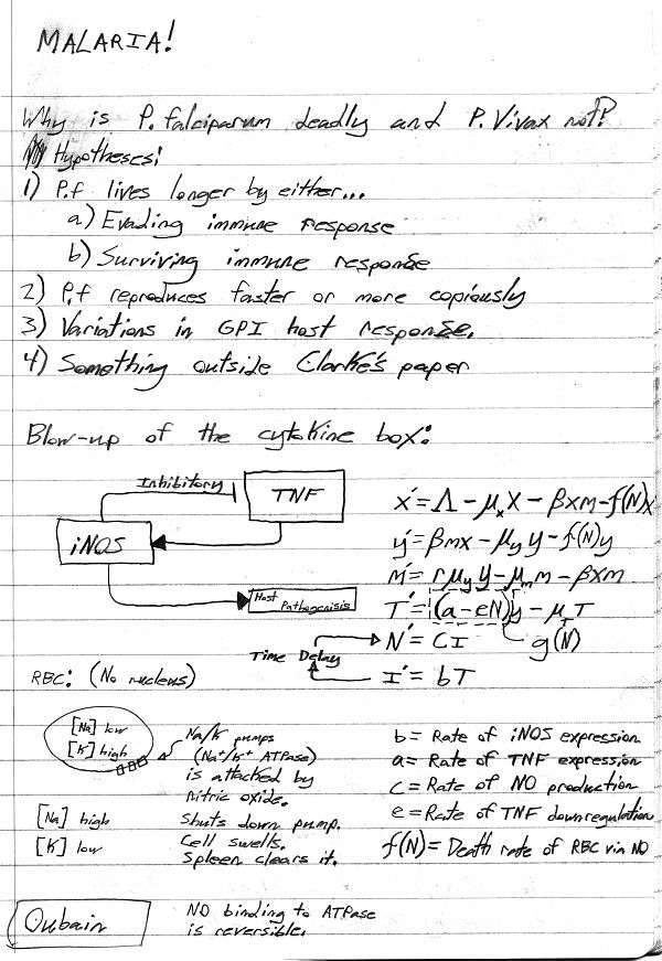 Malaria notes intro